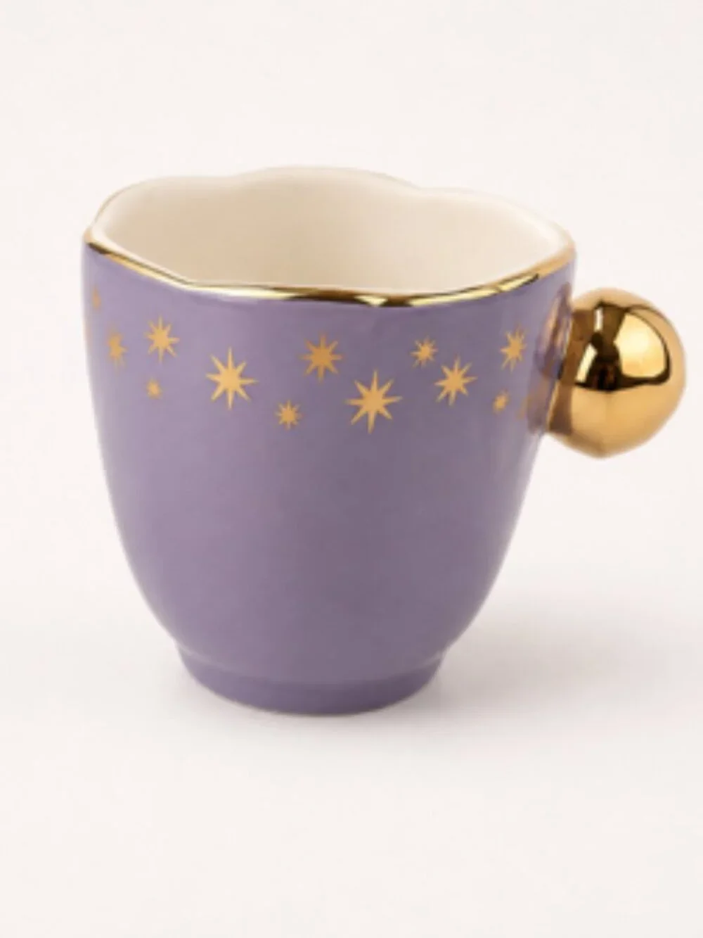 Anthropologie x New York City Ballet Purple Espresso Cup Saucer Nutcracker NEW
